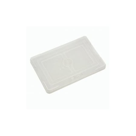 Quantum Storage Systems GEC 153; Lid COV91000 for Plastic Dividable Grid Container, 10-7/8L x 8-1/4W, Clear, PK10 COV91000CL